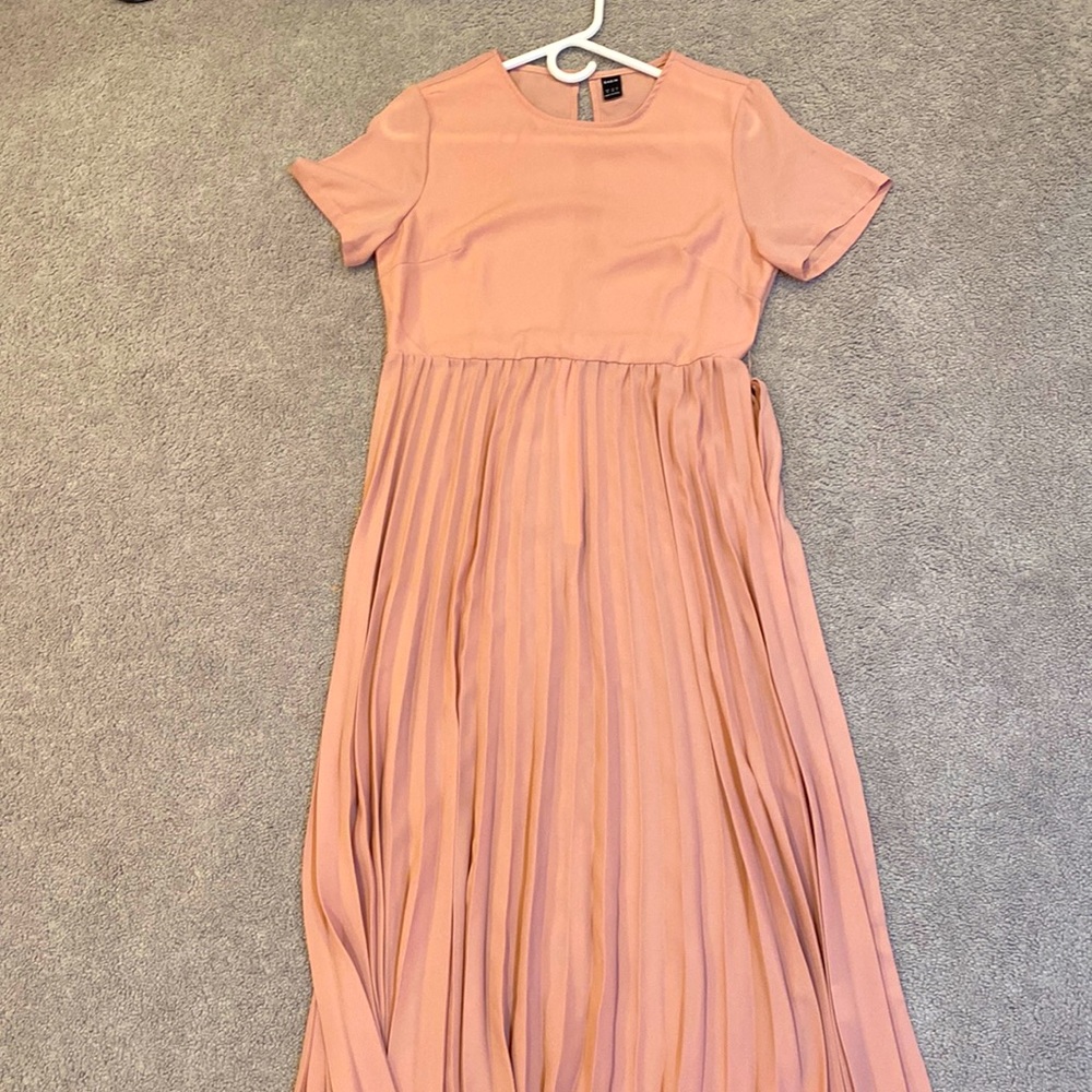 Beige Pink Dress